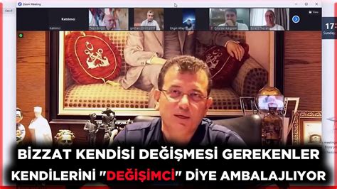 BİZZAT DEĞİŞMESİ GEREKENLER KENDİLERİNİ DEĞİŞİMCİ DİYE AMBALAJLIYOR