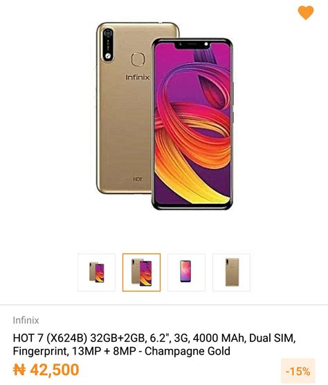The All New Infinix Hot Is Now Available For Purchase Phones Nigeria