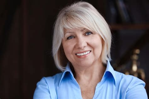 Premium Photo Beautiful Mature Woman At Home