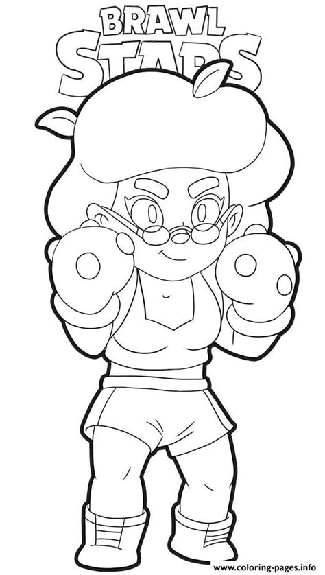 Best Images Brawl Stars Coloring Pages Rosa Brawl Stars Coloring Porn Sex Picture My XXX Hot Girl