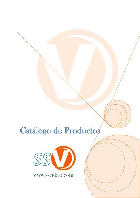 CatÃlogo de productos SSVidrio Interempresas