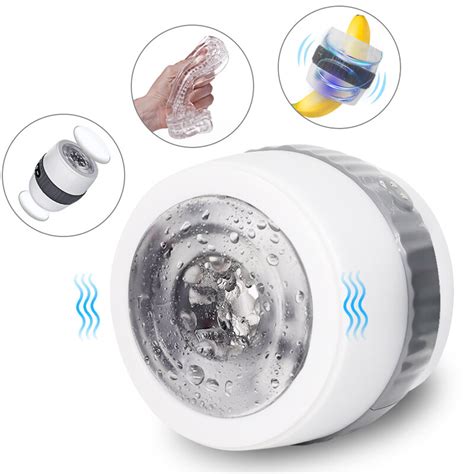 Masturbador masculino de 12 velocidades masturbação vaginal e anal de canal duplo brinquedos