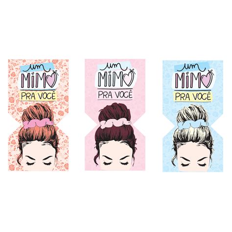 50 Tag Xuxinha Para Cabelo Mimo Cliente Shopee Brasil