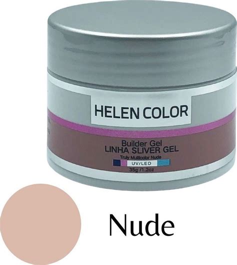 Gel Para Unhas De Gel Helen Color Nude Beleza Na Web