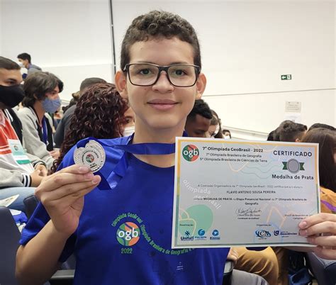 Oeiras Conquista Medalha De Prata Na Olimpíada Brasileira De Geografia