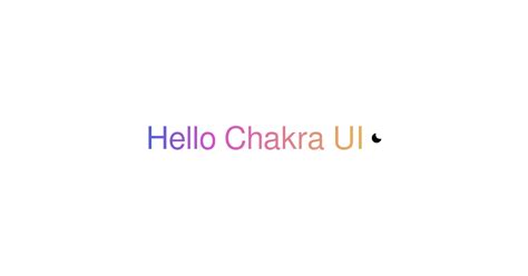 Chakra Ui Light Use Example Codesandbox