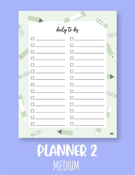 To Do List Planner Pages Free Planner Pages Printabulls