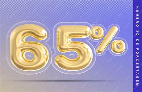 premium psd balloon number  percentage