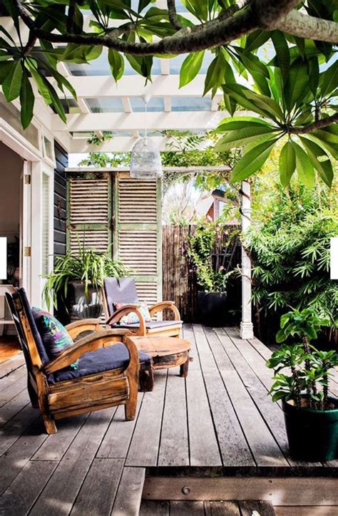 Urban Retreats Beautiful Jungle Terrace Ideas Housetodecor