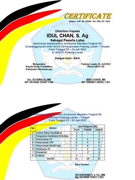 Contoh Sertifikat Ikm Pdf