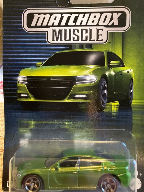 Matchbox 2018 Dodge Charger Diecast Car 164 Muscle Etsy