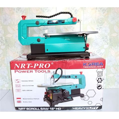 Jual Scroll Saw NRT PRO 16 HD Variabel Speed Mesin Gergaji Ukir