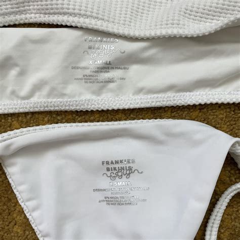 Frankies Bikini Set White Not See Thru With The Depop