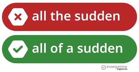 The sudden truth about "all the sudden" - English.me