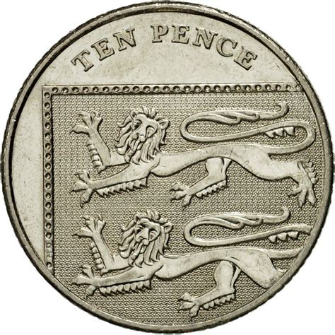 Ten Pence Coin From United Kingdom Online Coin Club