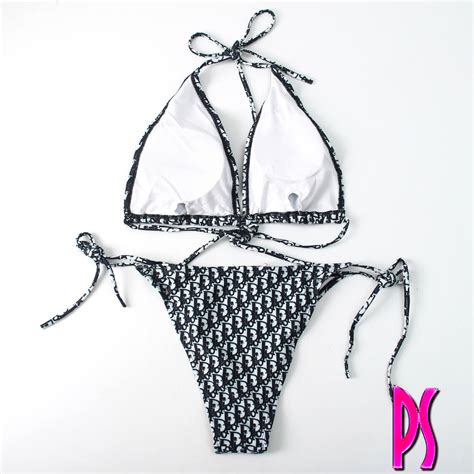 Christian Dior Monogram Cheeky Bikini Pink Sugar Fashion