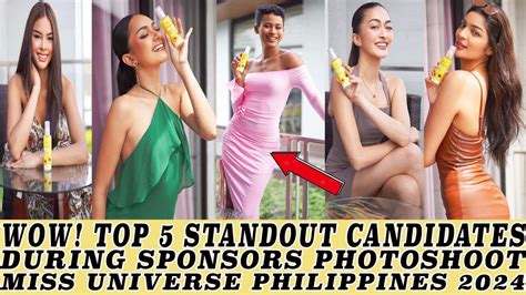 WOW TOP 10 STANDOUT CANDIDATES DURING SPONSORS PHOTOSHOOT MISS