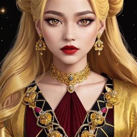 Pretty Teenage Princess Blonde Hair White Dress G