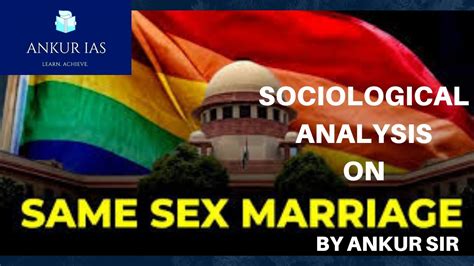 Lec 3 Sociological Perspective On Same Sex Marriage YouTube
