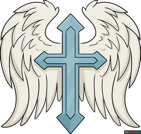 Easy Crosses Drawings