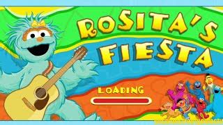 Sesame Street Rosita's Fiesta Counting Game For Kids | Doovi