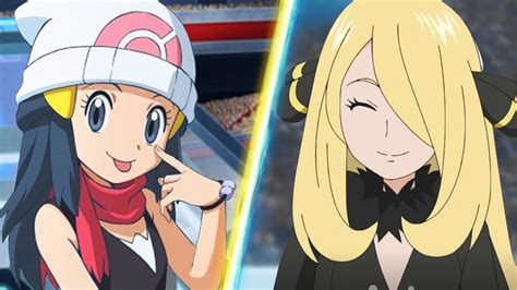 Pokemon Battle Dawn Vs Cynthia Youtube