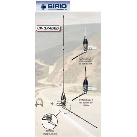 Sirio Boomerang 27 W CB bázis antenna - eMAG.hu