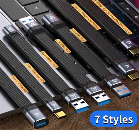 Удлинитель для передачи данных OTG с USB 3,1 на Type C, 20