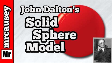 Solid Sphere Atomic Model And John Dalton YouTube