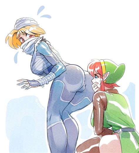 Rule 34 2girls A Link To The Past Ass Big Breasts Blonde Hair Brellom