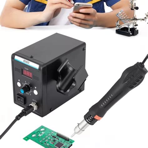 D Hot Air Heat Gun Smd Rework Station Iron Solder Soldering Welding Au Picclick Au