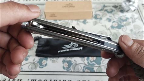 รีวิว มีดพับ FREETIGER FT957 - YouTube