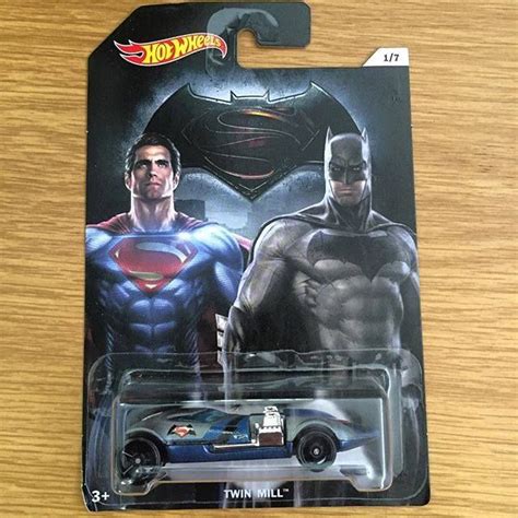 Hot Wheels Unveils Batman V Superman Themed Toy Cars