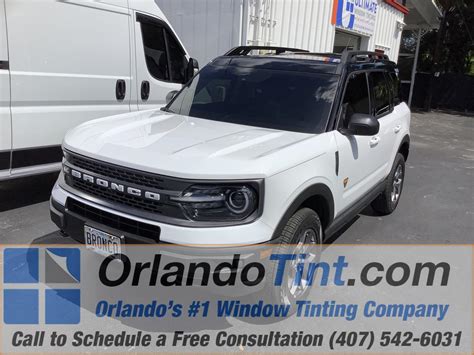 Best-Heat-Rejection-Tint-for-2022-Ford-Bronco-Sport-in-Orlando-Florida