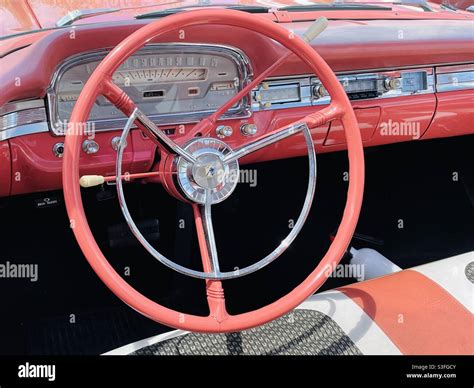 Interior of 1959 Ford Fairlane Stock Photo - Alamy