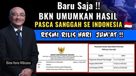 100 JADI ASN BKN RESMI UMUMKAN HASIL PASCA SANGGAH PPPK GURU HARI JUM