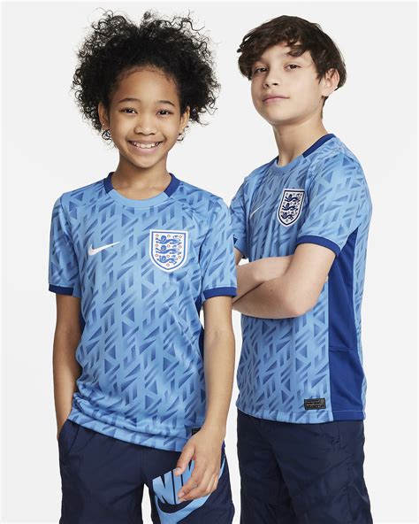 England 2023 Stadium Away Older Kids' Nike Dri-FIT Football Shirt. Nike SI