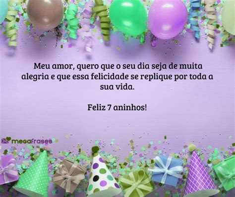 Feliz 7 Anos Minha Filha - Mensagens de Aniversário para Filha de 7 anos