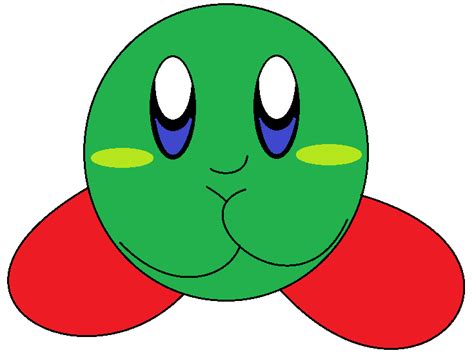 green kirby by luisbonilla on deviantART