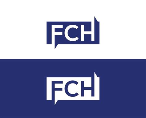 Premium Vector | F C H Text typography logo design vector templates