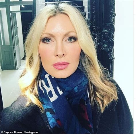 Caprice 47 Shares Rare Figure Flaunting Bikini Selfie Daily Mail Online