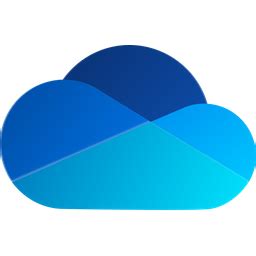 Onedrive Icon - Download in Gradient Style