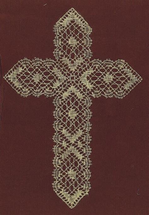 Bobbin Lace Cross Pattern