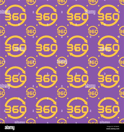 360 Logo Pattern Stock Photo Alamy