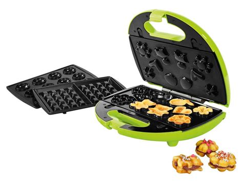 Вафельница - орешница - печеньица Silver Crest SWEW 750 Салатовая ...