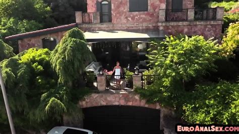 Big Titted Blonde Babe Anally Drilled By Big White Cock