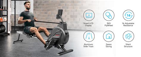 Dripex Magnetic Rowing Machine For Home Use Rower Machine For Home Gym