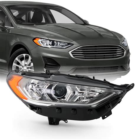 AKKON Fits 2017 2020 Ford Fusion Sedan W O LED DRL Model Halogen