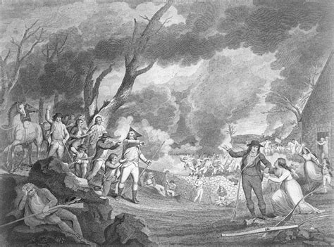 Battle Of Lexington April 19th 1775 Engraved By Cornelius Tiebout C