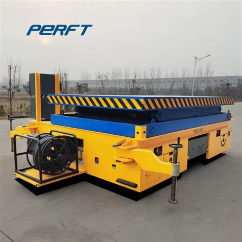 Omnidirectional Mobile Trackless Vehicle Perfect Rail Transfer Trolley